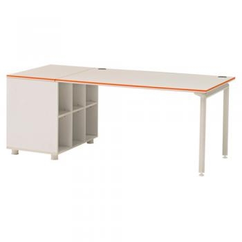 카멜레온 컬러 사이드책상(일체형)