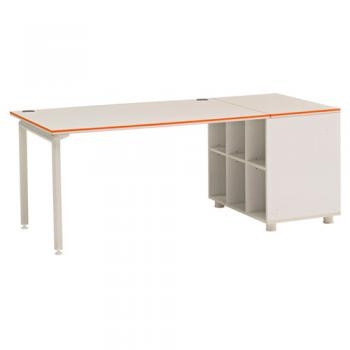 카멜레온 컬러 사이드책상(일체형)