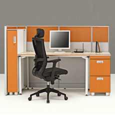 카멜레온 컬러 일자책상