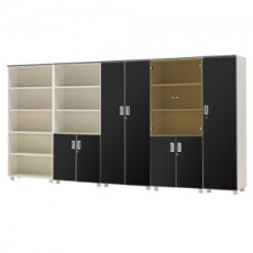 카멜레온 블랙오크 5단장식장