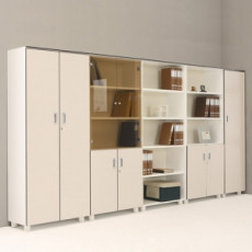 카멜레온 화이트에쉬 5단장식장