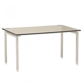 카멜레온 화이트애쉬 일자책상