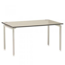 카멜레온 화이트애쉬 일자책상