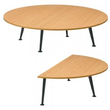 원형 반원형 소파테이블