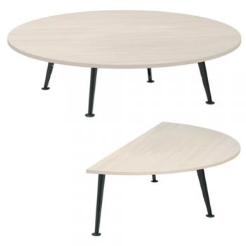 원형 반원형 소파테이블