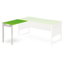 모노그램 네오2 강화유리 사이드책상(연결형)