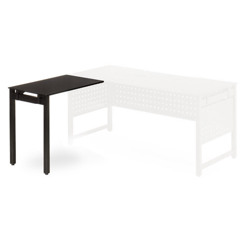 모노그램 네오2 강화유리 사이드책상(연결형)