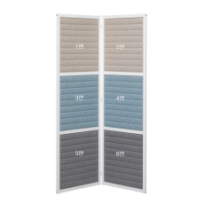 [소리먹는 파티션] MO 접이형 6면(H1780)