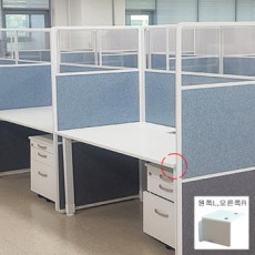 [소리먹는 파티션] ML 스크린형 데스크 커넥터