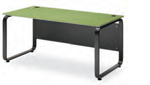 플렉스 사무용책상 (유로파S~A타입 스퀘어 프레임/가림판포함)