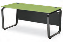 유로파S 사무용책상(가림판포함)~B타입/트라페조이드