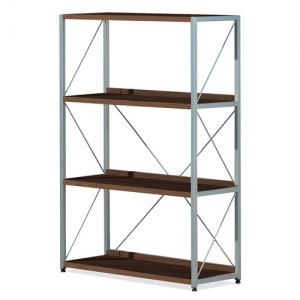 아이에프 월넛 철재장(3단)