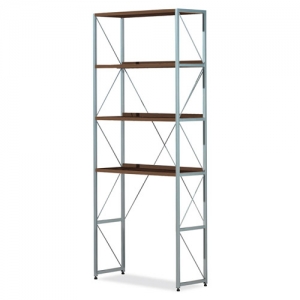 아이에프 월넛 철재장(5단)