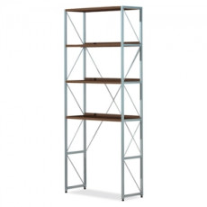 아이에프 월넛 철재장(5단)