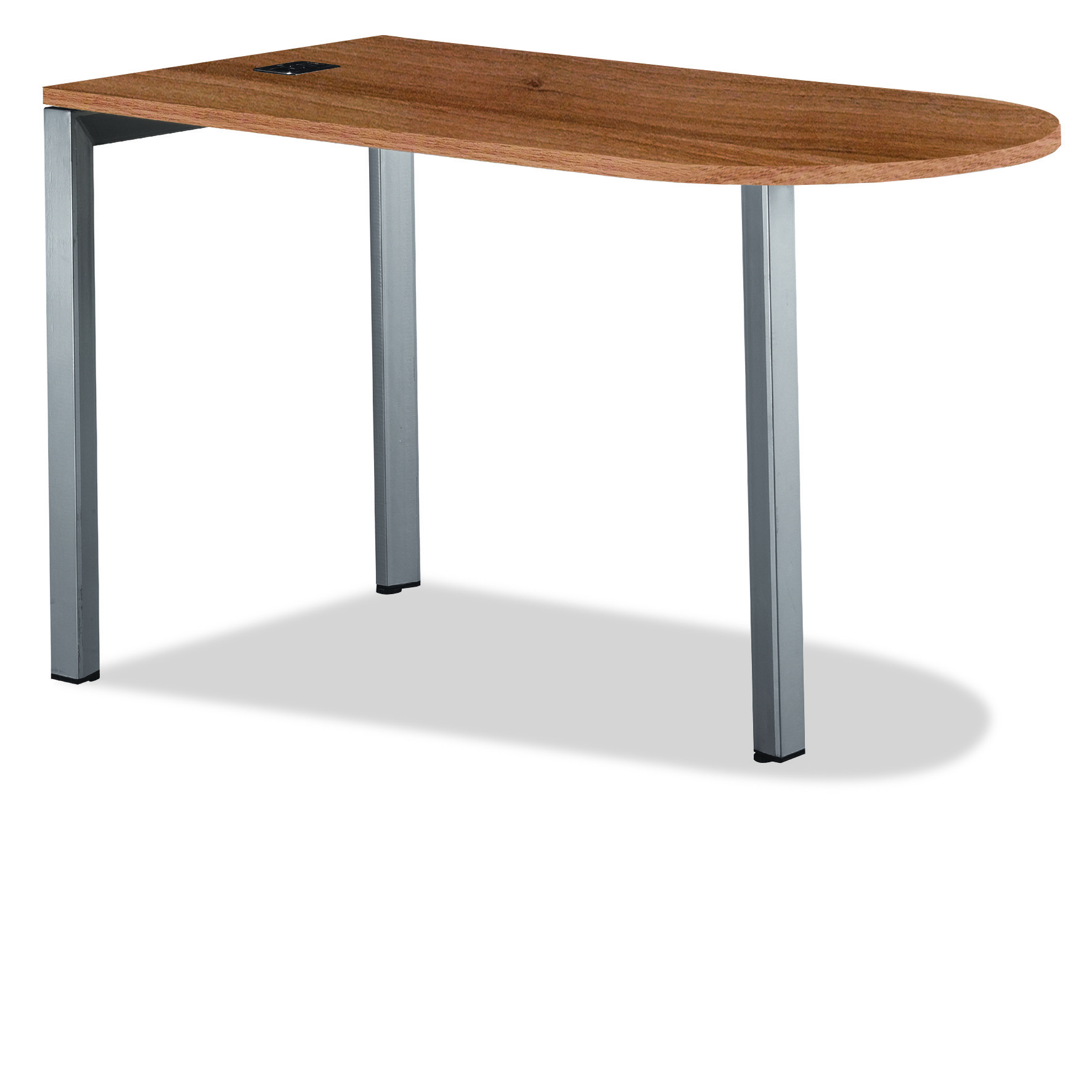 로즈오크 U형테이블[투명유리]