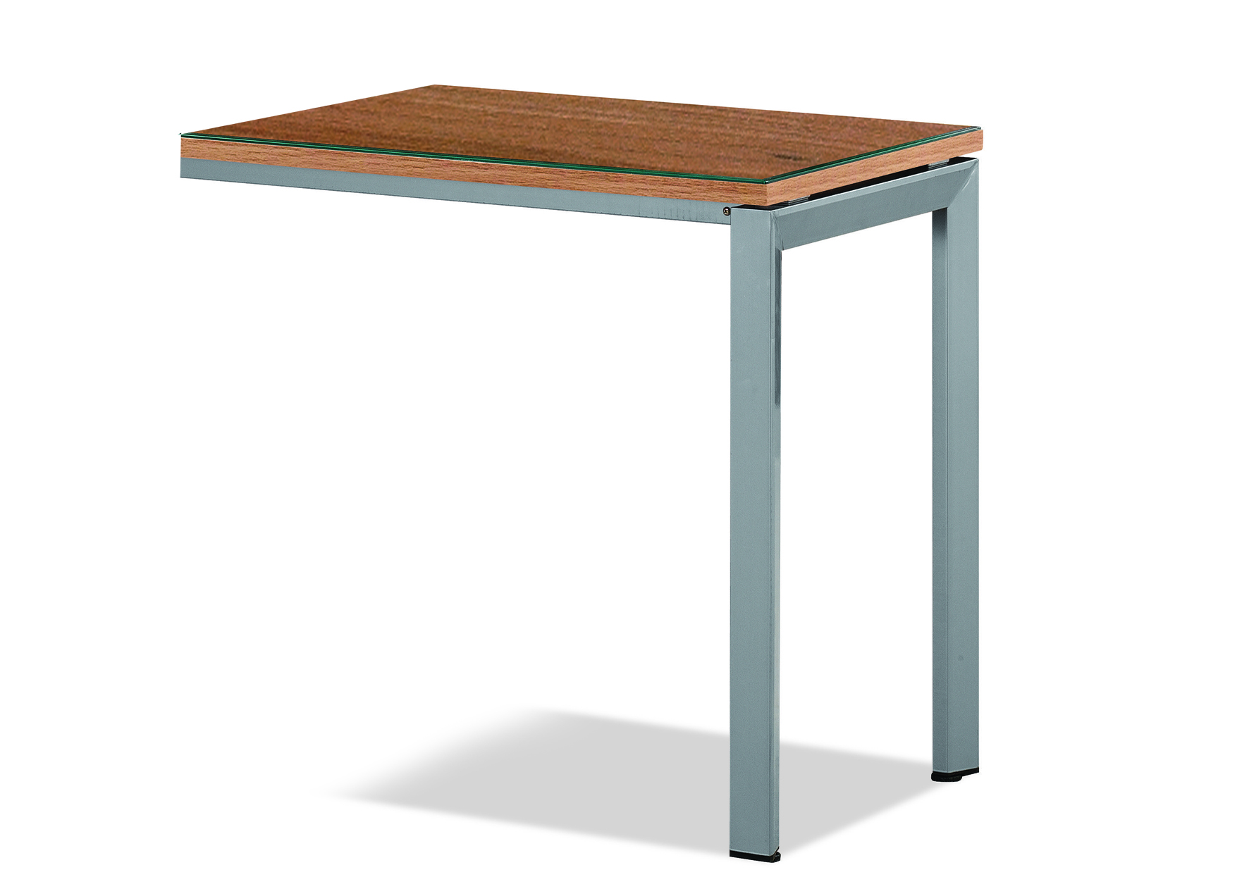 로즈오크 보조테이블[투명유리]