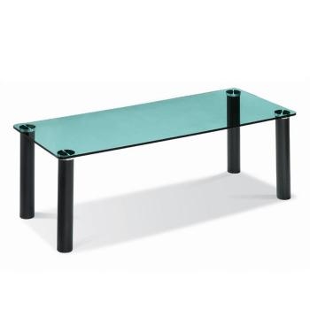 그린 강화유리 소파테이블