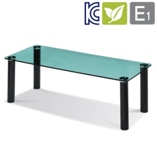 그린 강화유리 소파테이블