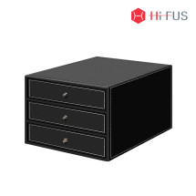 인조가죽 3단 서랍장