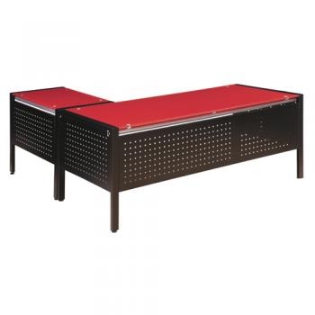 칼라도장강화유리책상