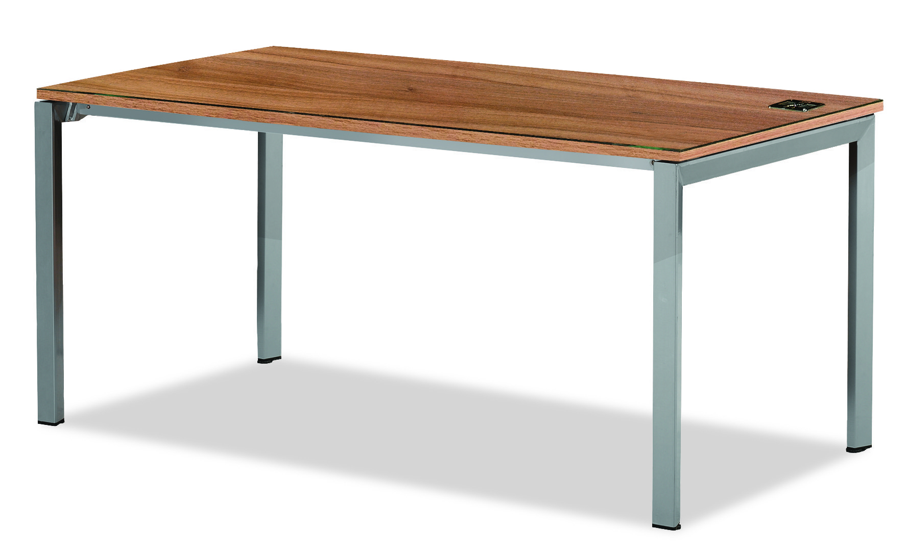 로즈오크 기본형 책상[투명유리]