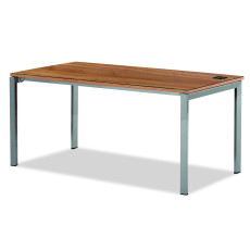 로즈오크 기본형 책상[투명유리]