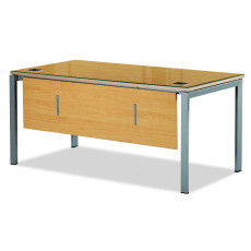 망플비취 책상 앞가림판[투명유리)