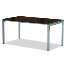 월넛 책상(투명유리)