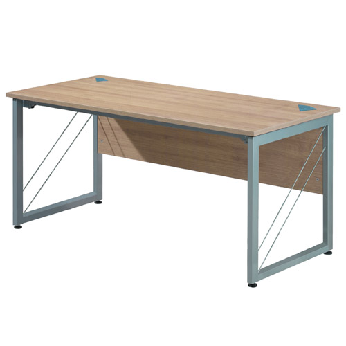 아이에프 라이트월넛책상 (기본형)~가림판포함