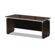 월낫 고급탑책상(갈색유리)