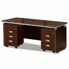 월넛 고급탑책상+이동서랍