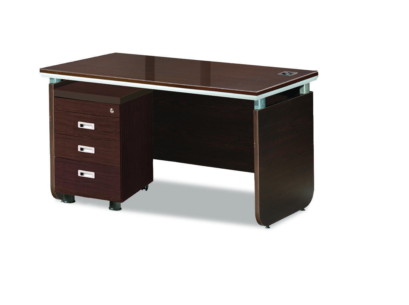 월낫 고급탑책상+이동서랍