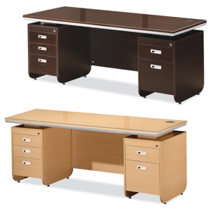 양수책상(투명유리)