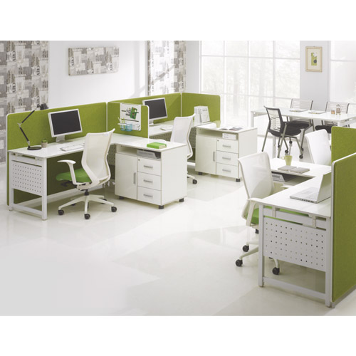 모노그램 네오2 데스크(D700/타공가림판/ㅁ자다리)