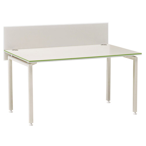 카멜레온 컬러 일자책상(가림판무)