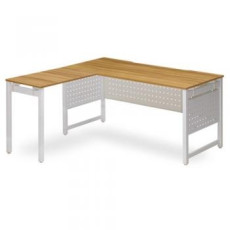 모노그램 네오2 조합형책상(D700/타공가림판/ㅁ자다리)