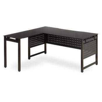 모노그램 네오2 조합형 강화유리책상(D700/타공가림판)