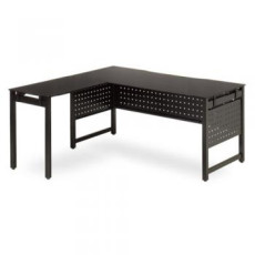 모노그램 네오2 조합형 강화유리책상(D700/타공가림판)