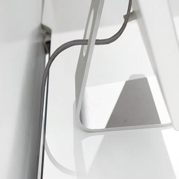 모노그램 네오2 조합형책상(D700/타공가림판/ㅁ자다리)