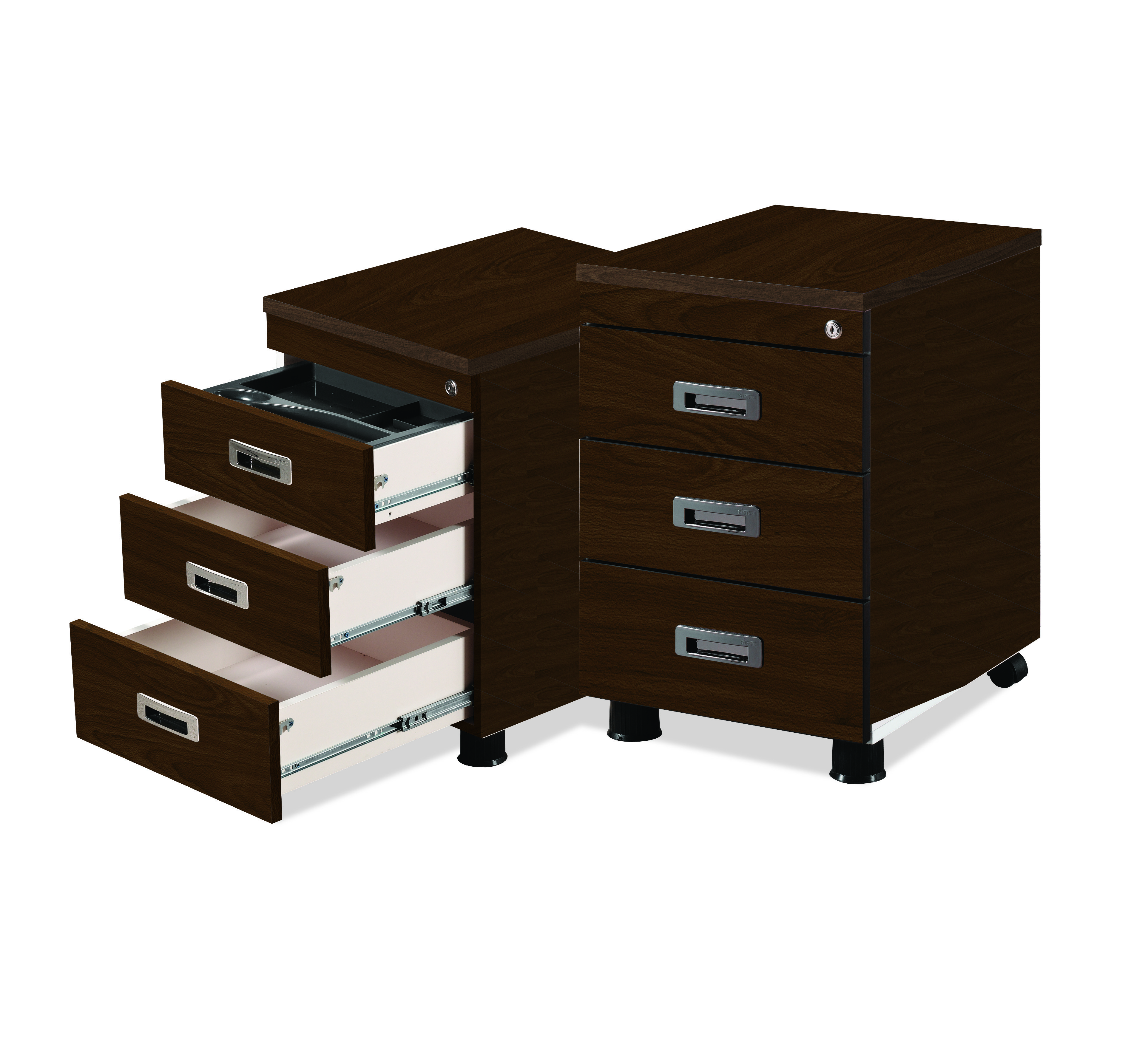 KWM 월넛 이동서랍