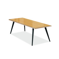 카펠라 망플비취 회의테이블(투명유리)