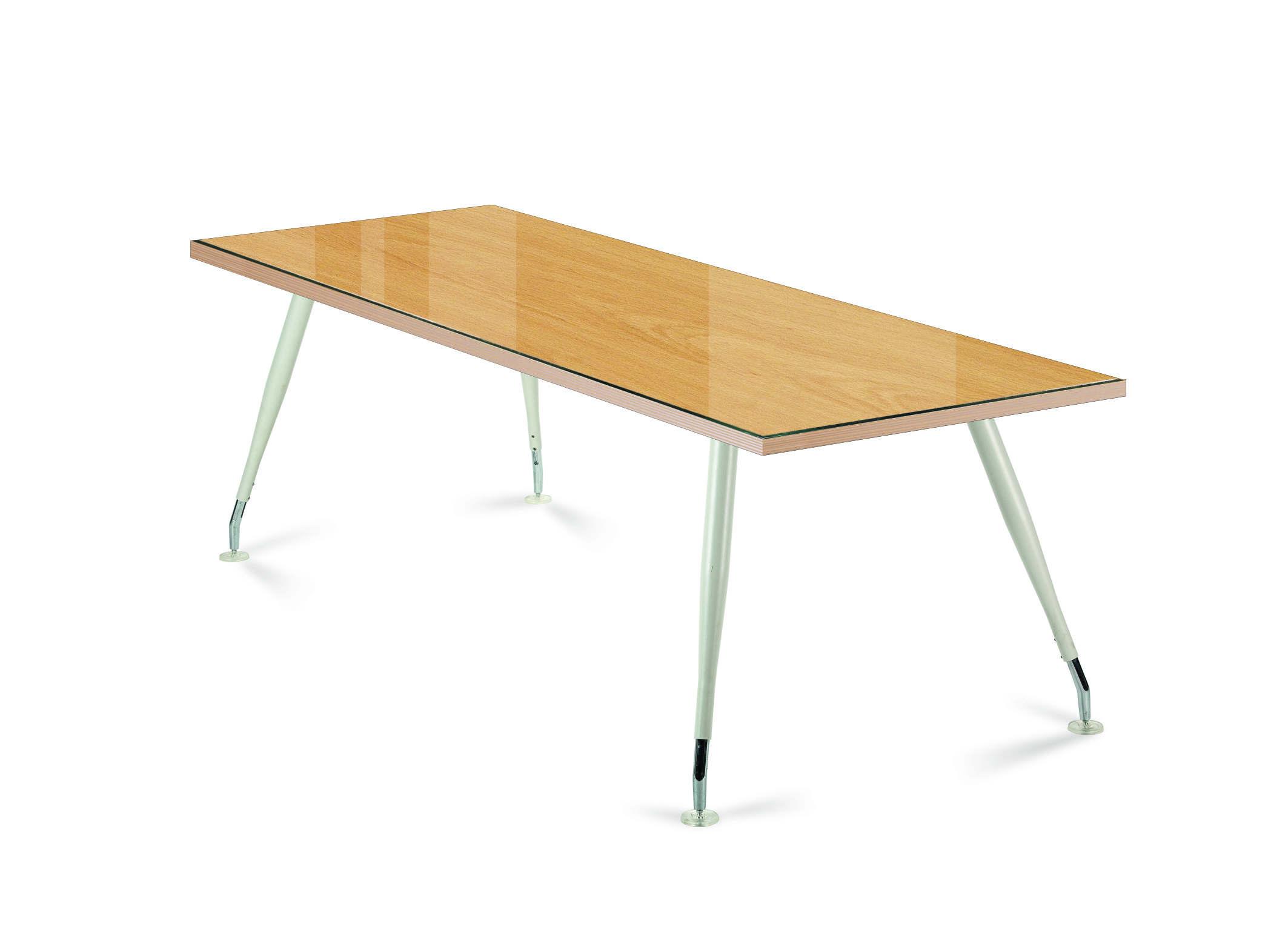 몽블랑 망플비치 사각테이블(투명유리포함)