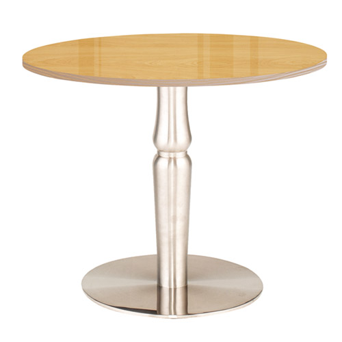 망펄비치 원형테이블 굴곡형 (투명유리포함)