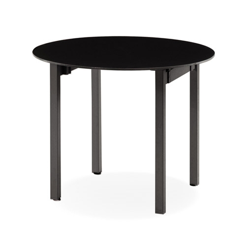 모노그램 강화유리 원형테이블