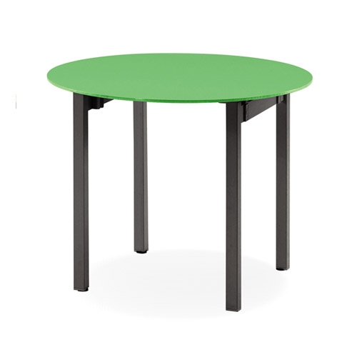 모노그램 강화유리 원형테이블