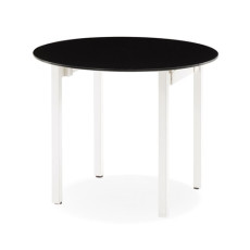 모노그램 강화유리 원형테이블