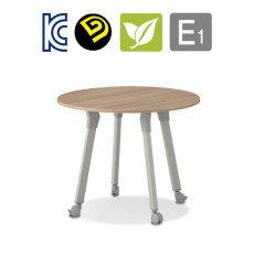 밀러 원형탁자(캐스터)