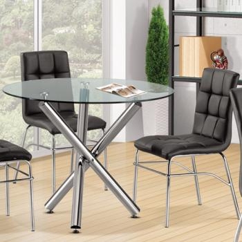 HD-311 강화유리원형테이블