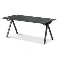 블랙유리회의용테이블