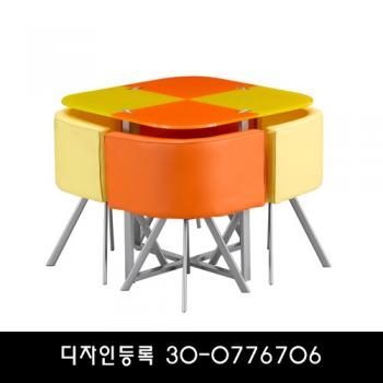 LF-025 유리회의용탁자SET